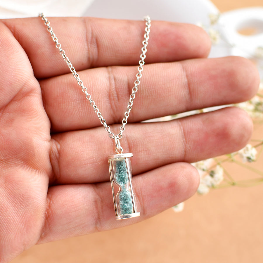 Time in a bottle Necklace