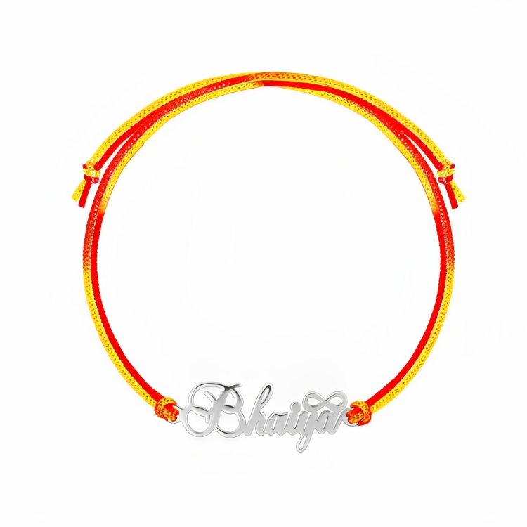 Silver Infinity Bhaiya Rakhi