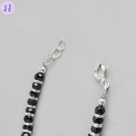 Evil Eye Beaded 925 Sterling Silver Kids Bracelet (Age : 0 - 3 Years)