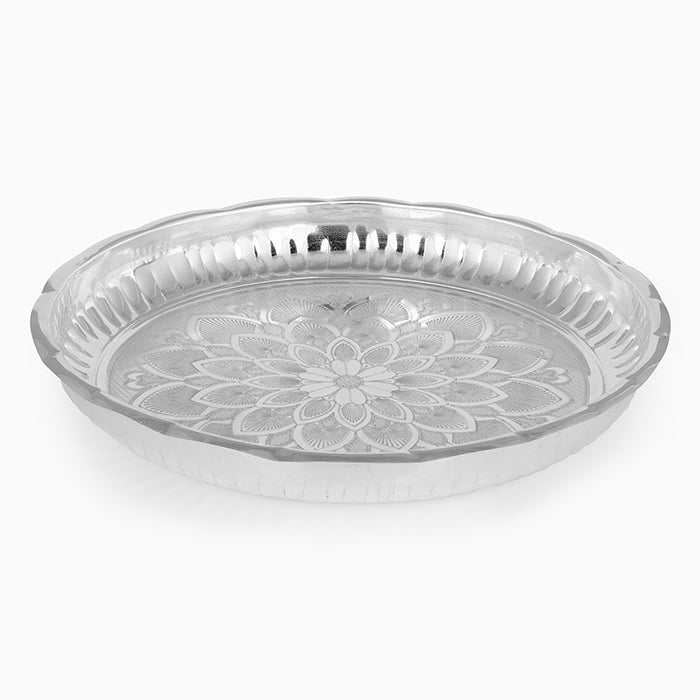 Silver Pooja Thali