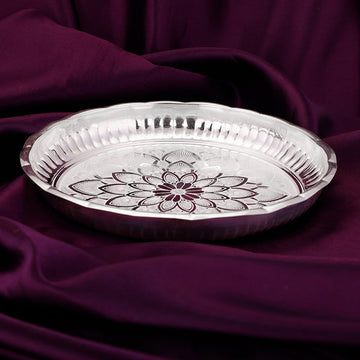 Silver Pooja Thali