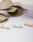 Personalized Sterling Silver Watch Charms in 3 different polishes