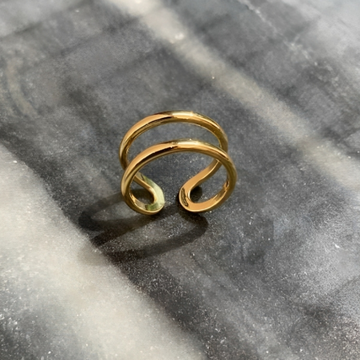 doube bar ring by chokha india