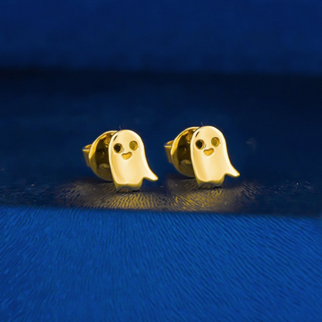 Gold Plated Ghost pendant by CHOKHA INDIA 