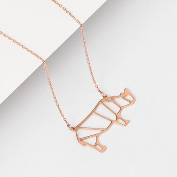 Minimal Rhino Pendant