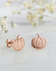 Munchy Pumpkin Stud earrings
