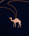 Rose Gold Plated Ship of Desert (Camel)   Pendant by chokha india 