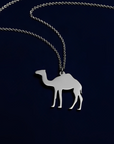 92.5 Sterling Silver Ship Of Desert (camel) Pendant by CHOKHA INDIA 