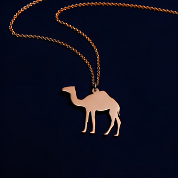 Rose Gold Plated Ship of Desert (Camel)   Pendant by chokha india 