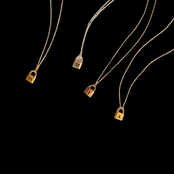 Letter Lock Pendant