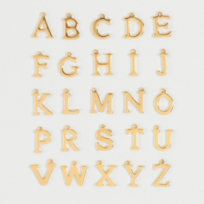 Picture of personalized alphabets 