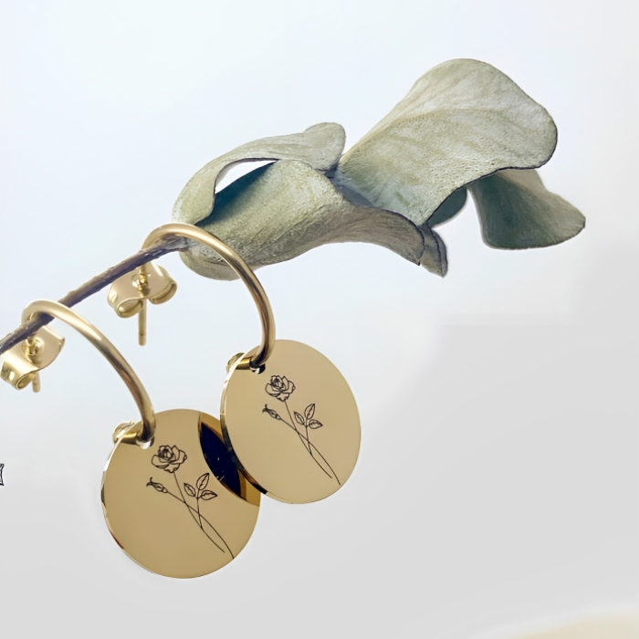 Vanessa Birthflower Earrings