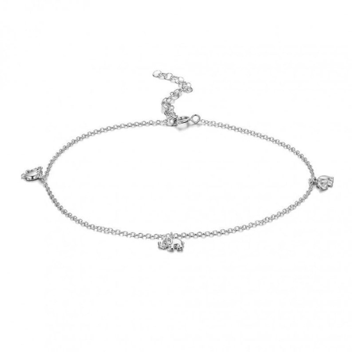 Elephant charm Ankle Bracelet