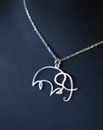 baby elephant artistic pendant by chokha india which also promotes wild life  conservation 