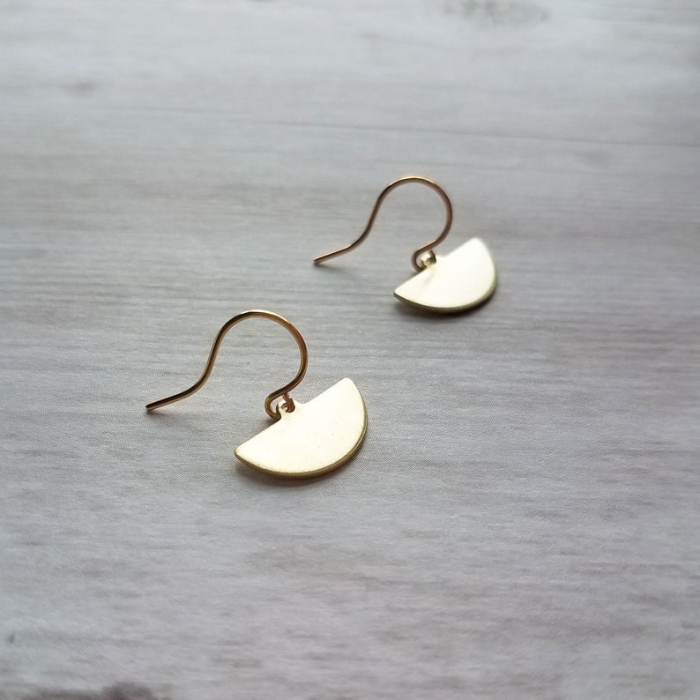 Half Moon Earrings