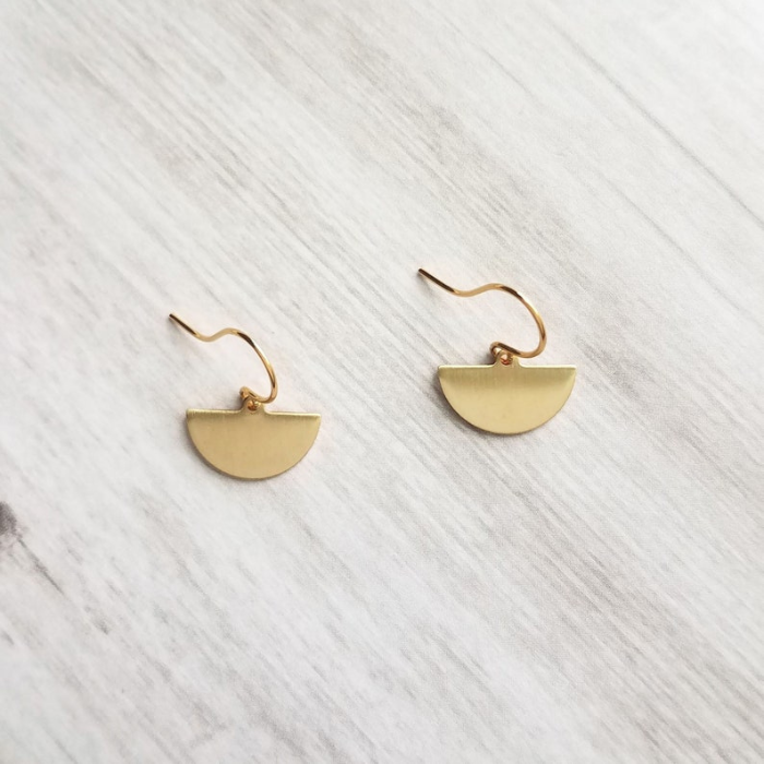 Half Moon Earrings