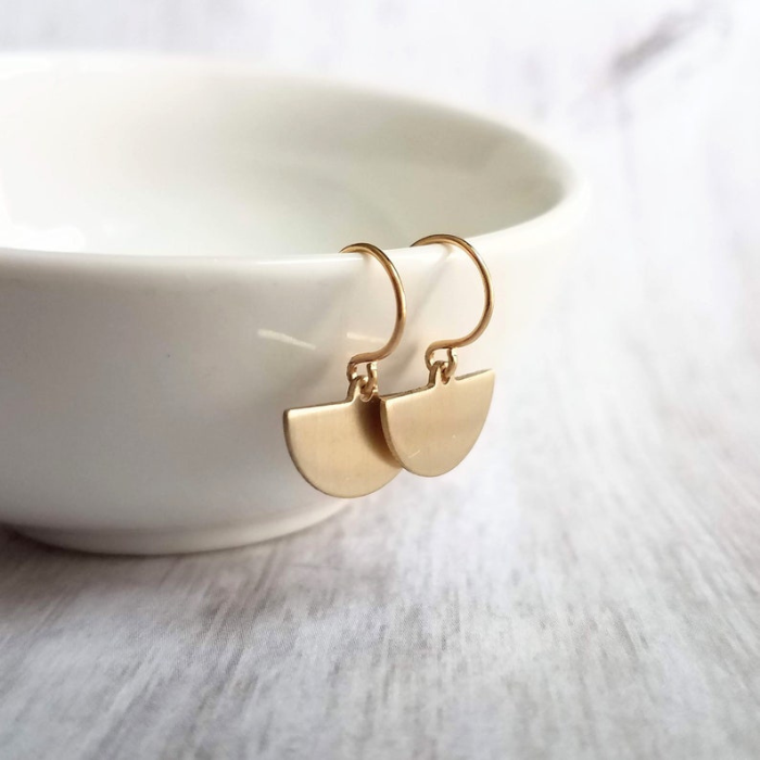 Half Moon Earrings
