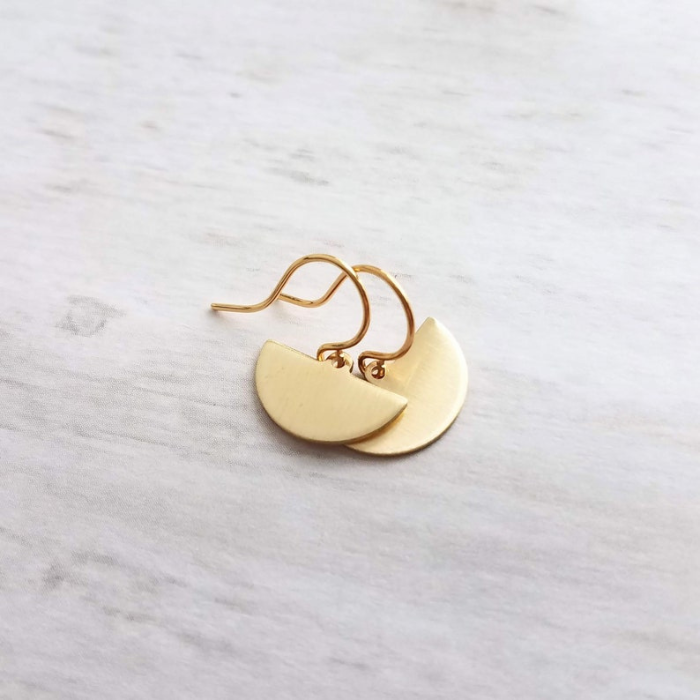 Half Moon Earrings