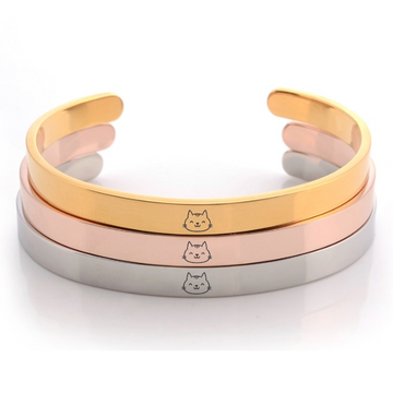 3 sterling silver bracelets stacked on top of each other