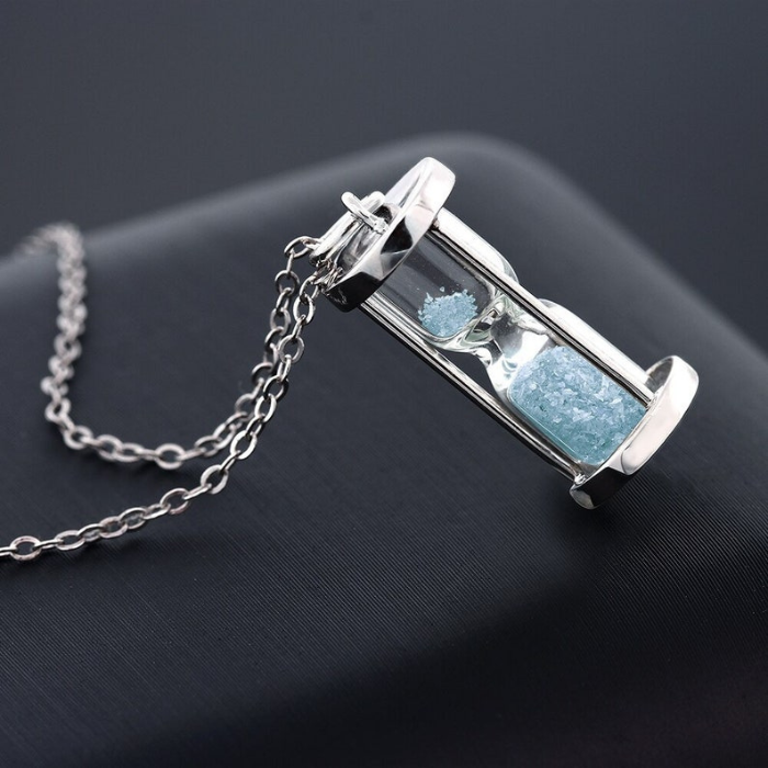 Time in a bottle Necklace